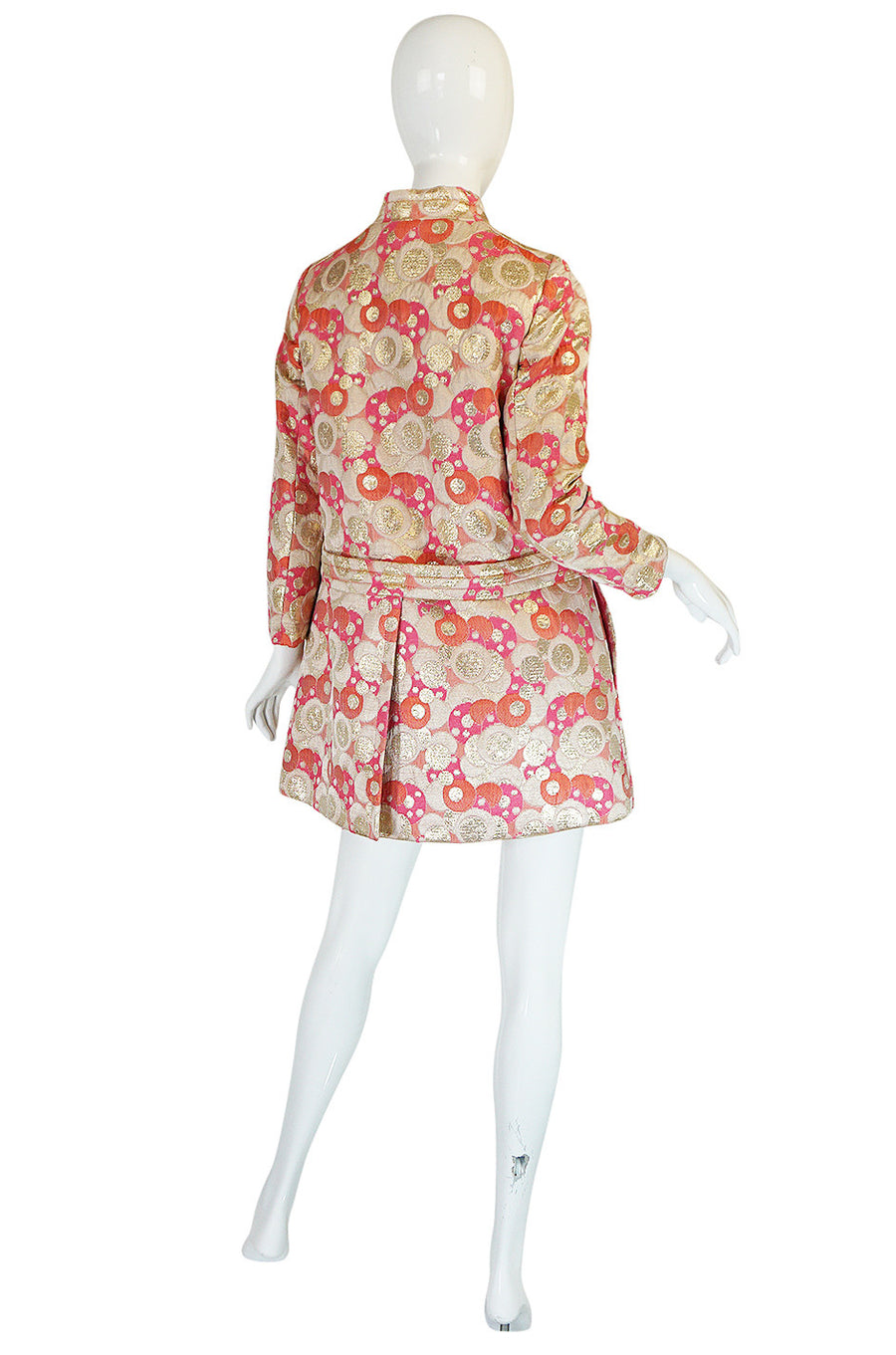 1960s Pink Metallic Pat Sandler Dress & Coat – Shrimpton Couture