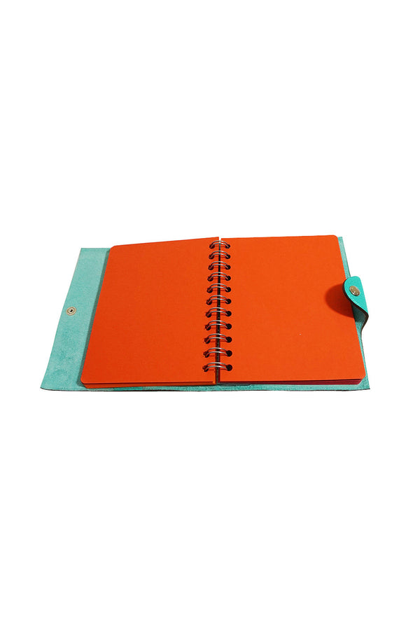 Hermes Ulysse PM Atoll Blue Togo Calfskin Notebook