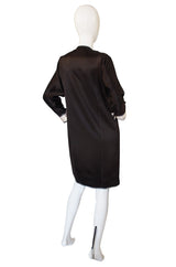 1980s Geoffrey Beene Tuxedo Shift Dress