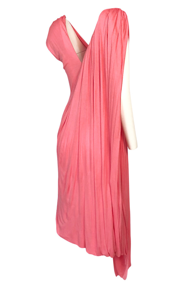 S/S 2017 Phoebe Philo for Celine Runway Highly Documented Draped Jersey Dress