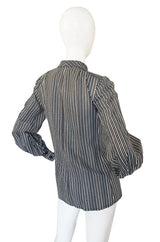 1970s Emanuel Ungaro Striped Top