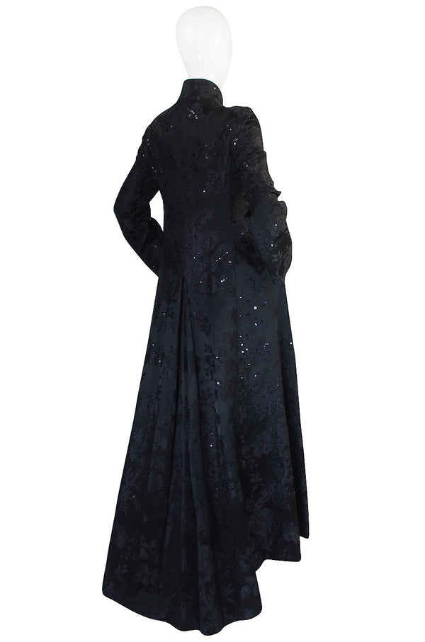 1960s Phenomenal George Halley Sequin Evening Coat