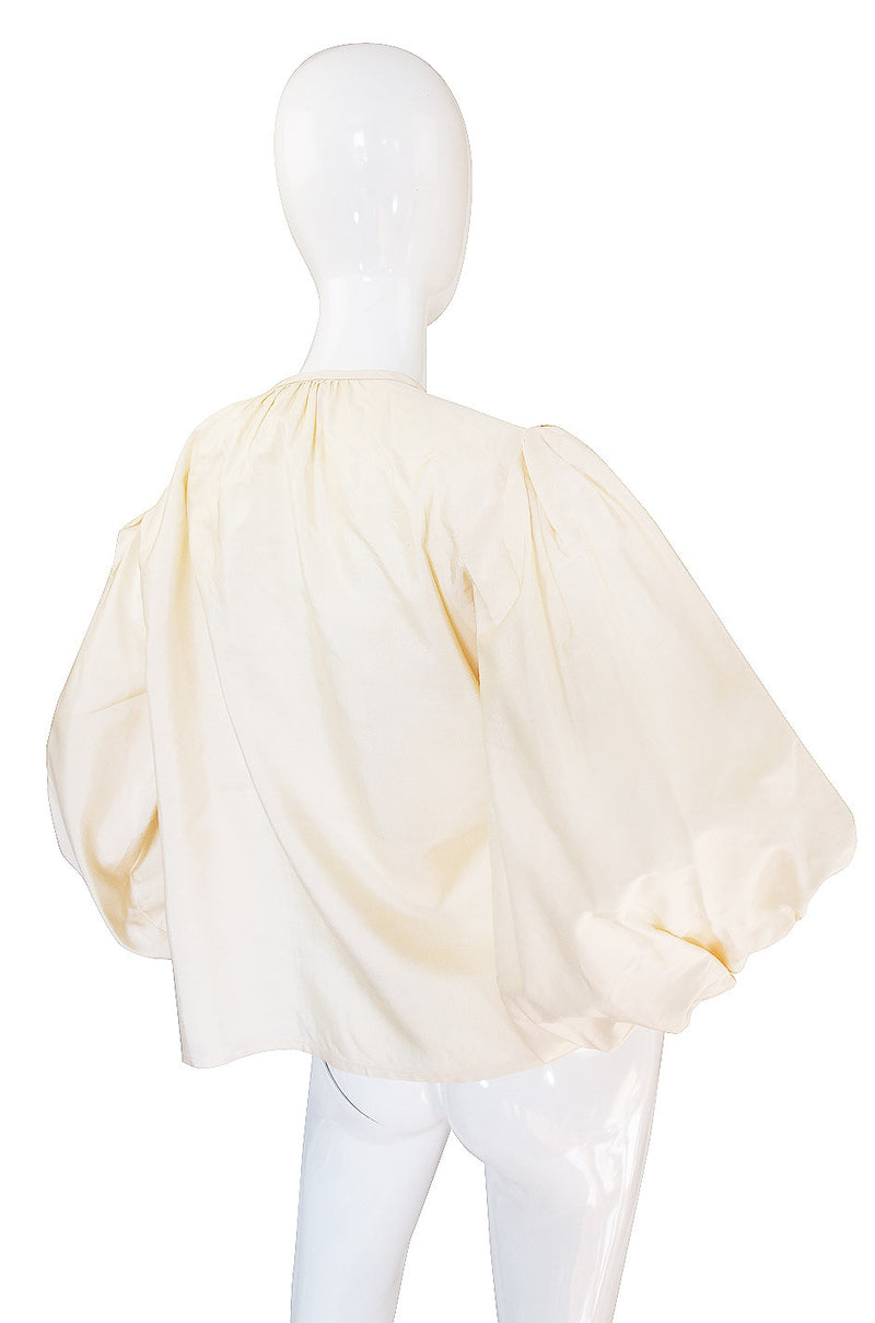 1970s Yves Saint Laurent Russian Collection Top