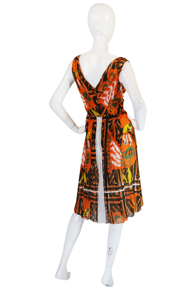 Resort 2010 Collection Pretty Printed Prada Cotton Dress