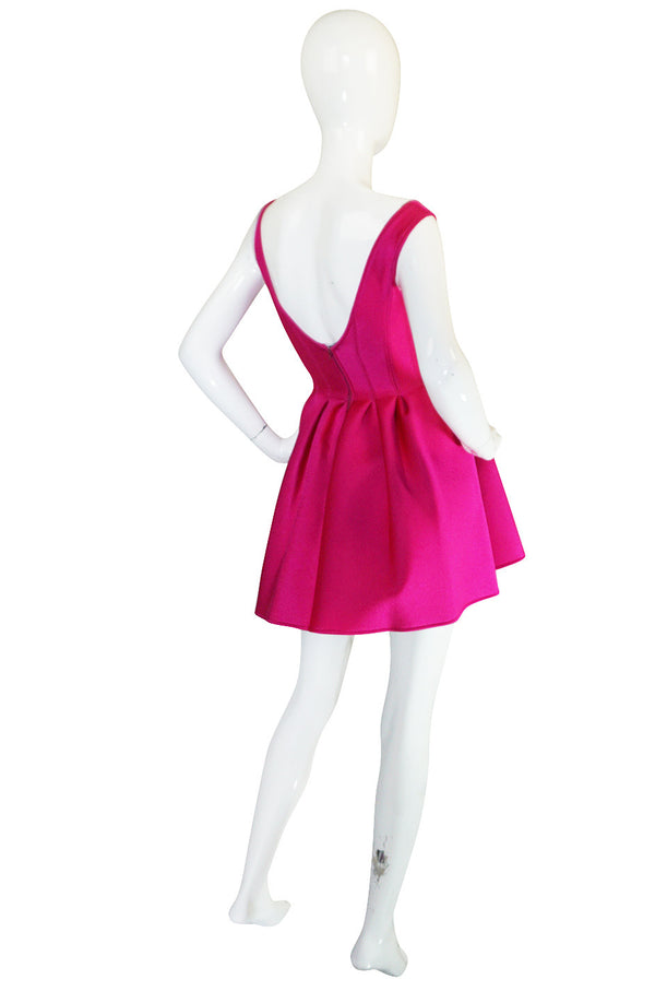 F/W 1994 Donna Karan Museum Held Neoprene Mini Dress