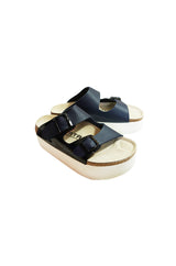 Limited Edition Navy Sacai Stacked Birkenstocks