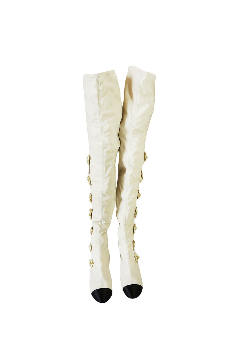 Resort 2011 Runway Chanel Camilla Thigh High Boots – Shrimpton Couture