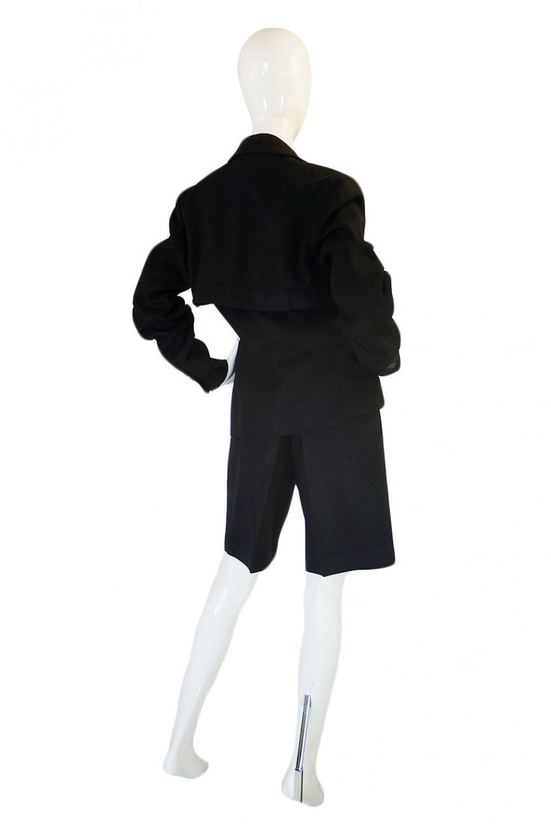 Fall 1990 Azzedine Alaia Jacket & Shorts Suit