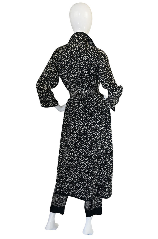 1978 Yves Saint Laurent Haute Couture Tunic & Pant Set