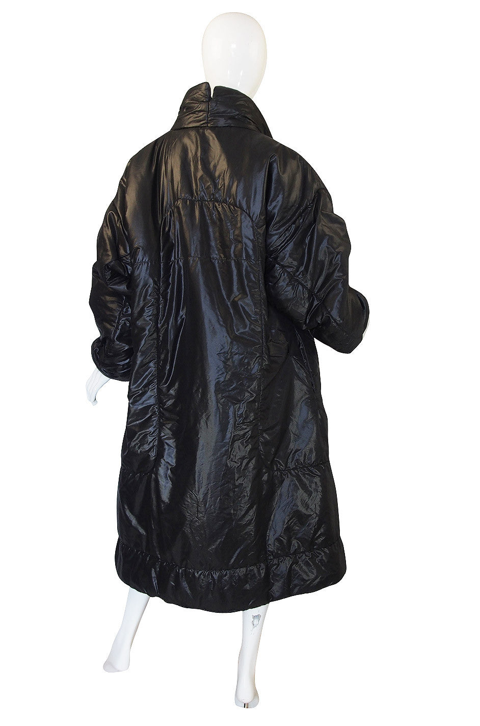 Rare Early 1980s Norma Kamali Sleeping Bag Coat – Shrimpton Couture