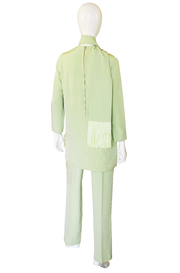 1969 Museum Piece Christian Dior Haute Couture Pant Set