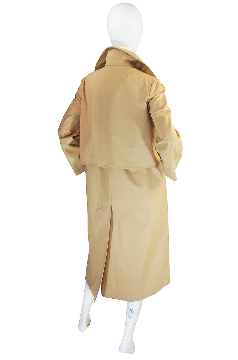 Late 1950s Rare Hermes Coated Cotton Trench Coat – Shrimpton Couture