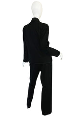 Iconic c1967 Yves Saint Laurent "Le Smoking" Tuxedo Suit