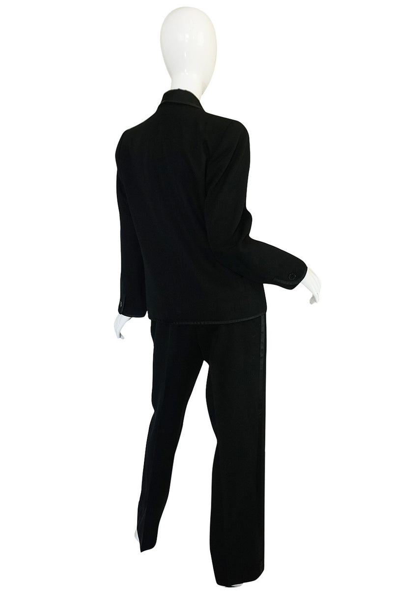 Iconic c1967 Yves Saint Laurent "Le Smoking" Tuxedo Suit