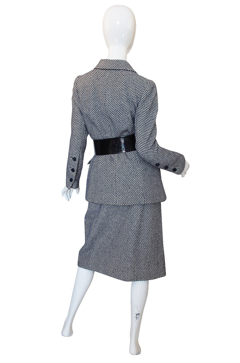 1960s Superbly Tailored Norman Norell Suit
