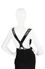 Early 2000s Iconic Vintage Chanel Suspenders