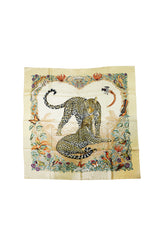 c2000 Hermes Silk Scarf "Jungle Love" by Robert Dallet