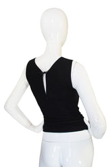 c1996 Tom Ford for Gucci Black Knit Tank Top