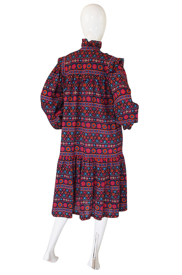 Fall 1977 Ad Campaign Yves Saint Laurent Dress