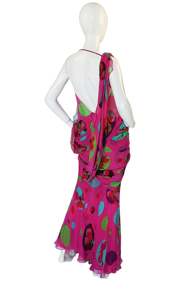 Spring 2004 Runway Pink John Galliano for Dior Dress