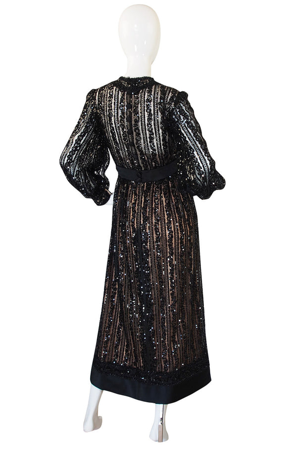 Exceptional 1960s Sequin Donald Brooks Dress