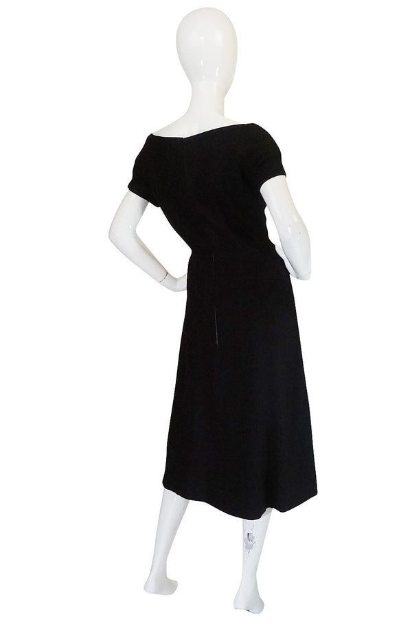 Exceptional 1950s Haute Couture Maggy Rouff Dress