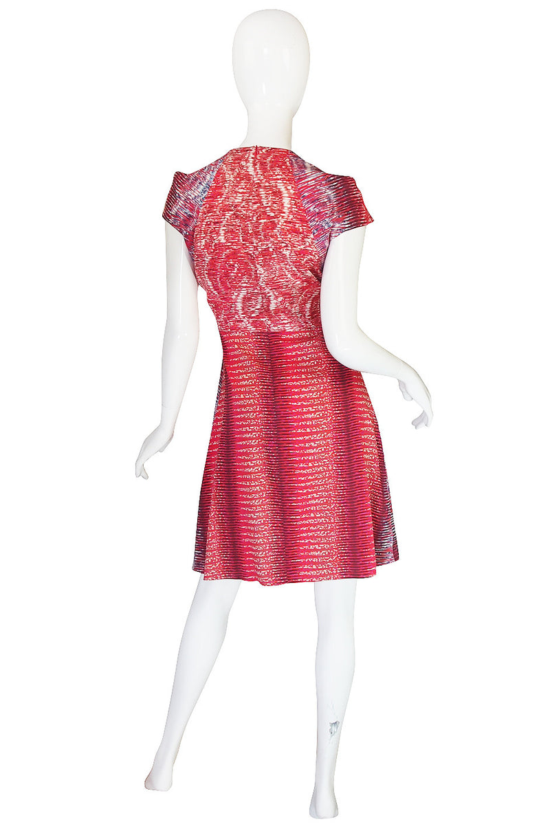 Recent Peter Pilotto Floral Print Silk Dress