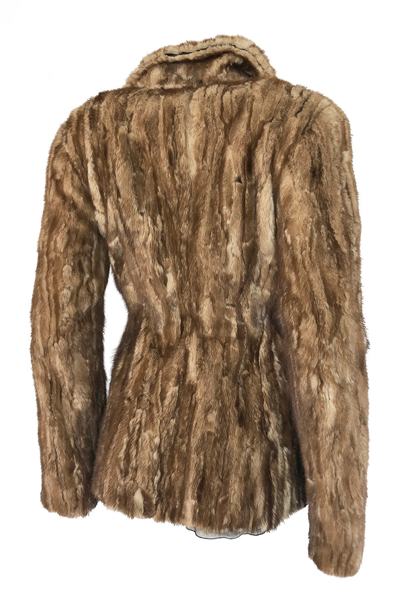 F/W 2002 Prada Runway Look 32 Documented Mink Fur Jacket