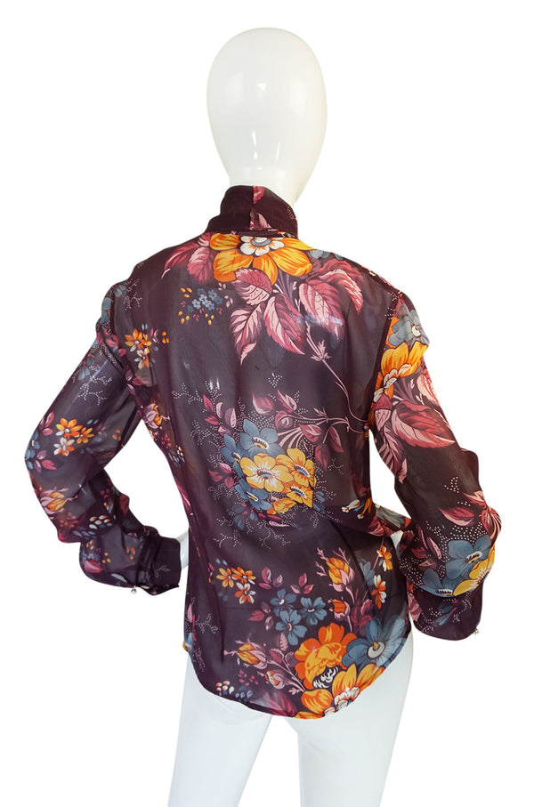 Recent D&G Dolce & Gabbana Chiffon Top