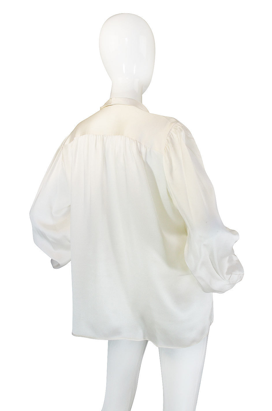 1970s Pearl & Silk Yves Saint Laurent Top – Shrimpton Couture