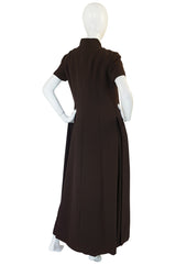 c1969 Possible Pierre Cardin Beaded Dress & Vest Set