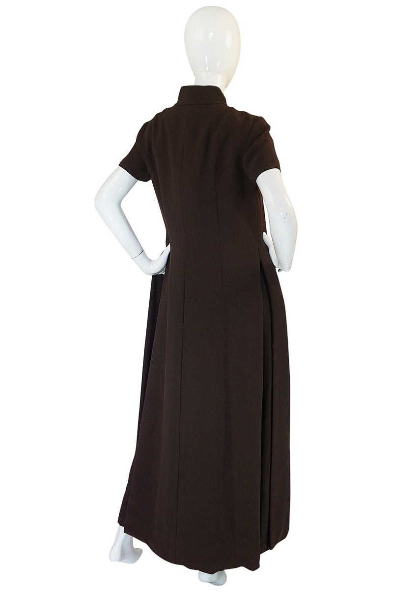 c1969 Possible Pierre Cardin Beaded Dress & Vest Set