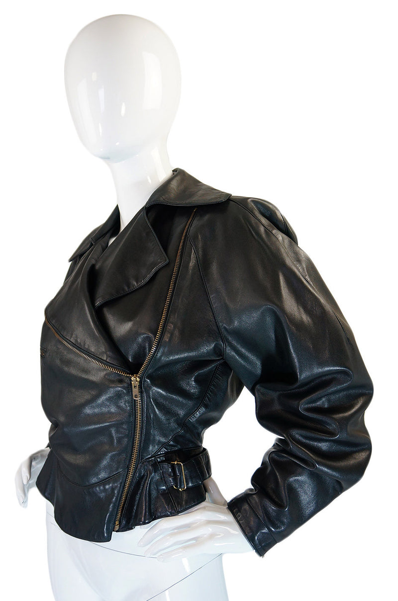 F/W 1990s Alaia Biker Jacket Size 38 – Shrimpton Couture