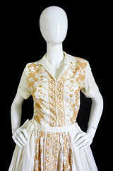 Dated & Numbered c1960 Saks Skirt Set