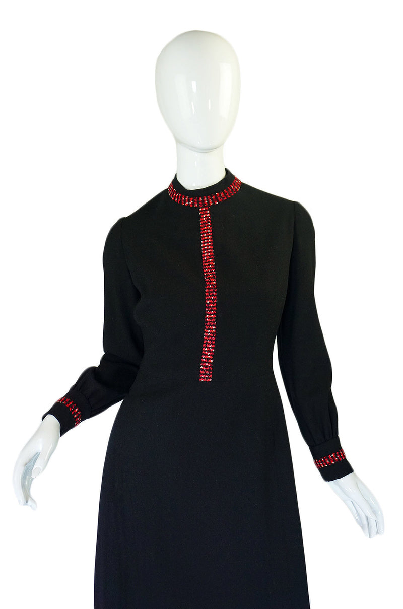 1960s Numbered Couture Balmain Dress