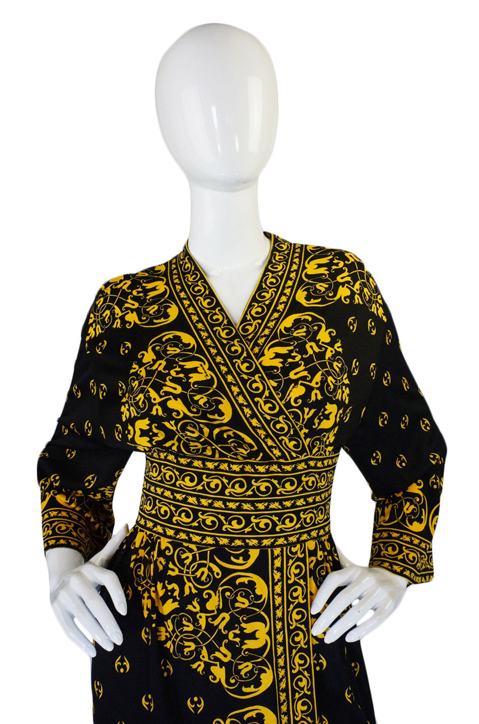 1970s Printed Maurice Maxi Dress main image 1