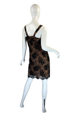 1980s Fine Lace Bill Blass Dress & Jacket