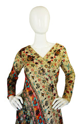 1970s Spiral Cut Metallic Malcolm Starr