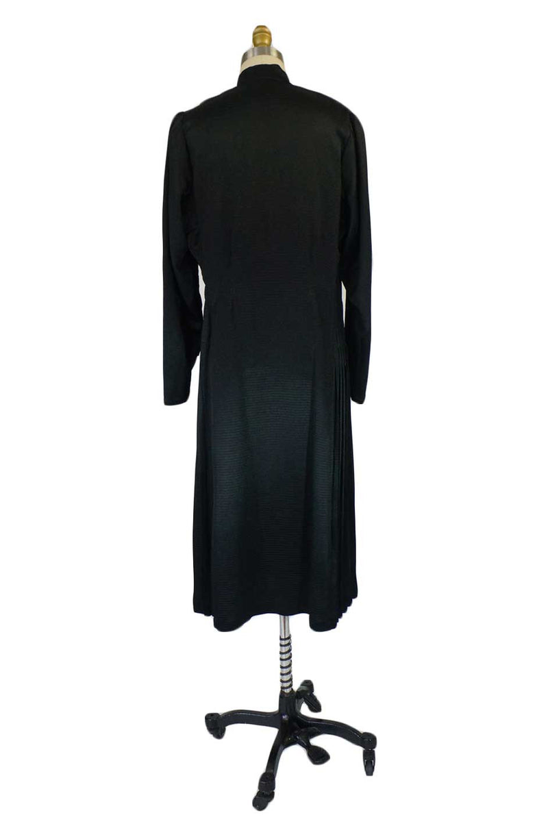 1920s Chanel Attributed Silk Dress