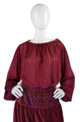 1970s Sant Angelo Skirt and Top Set