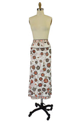 1970s Pucci Silk Skirt and Matching Scarf