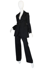 Rare 1990s Vivienne Westwood Black Tuxedo Suit