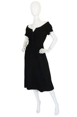 Exceptional 1950s Haute Couture Maggy Rouff Dress