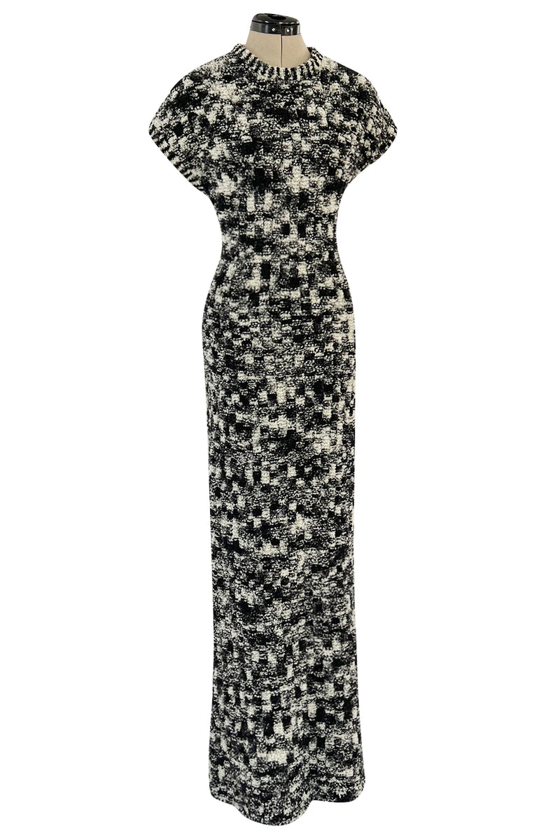Foxy Couture Carmel Tweed Ribbon Dress