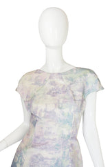 Recent Custom Watercolor Print Silk Erdem Dress