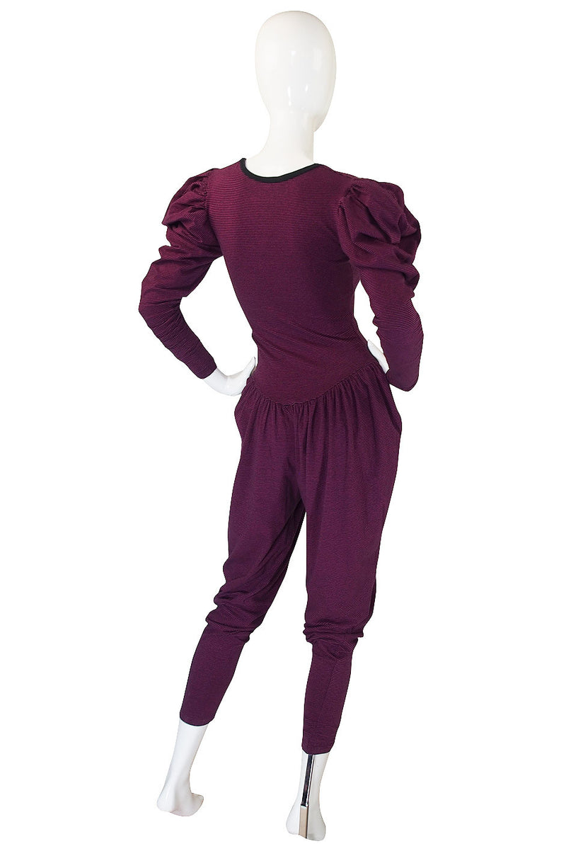 Rare 1980s Betsey Johnson Punk Label Jumpsuit