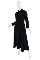 1970s Documented Yves Saint Laurent "Coachman" Coat