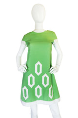 1969 Documented Pierre Cardin Runway & Ad Campaign Dress