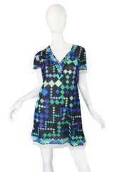 1960s Emio Pucci Formfit Rogers Tunic or Mini Dress