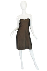 1960s Baby Doll Bill Blass Lace & Silk Dress Set